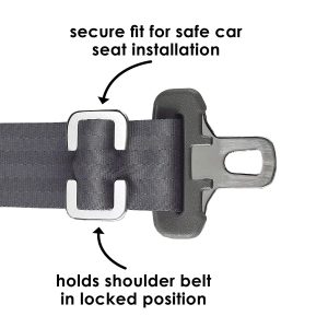 What Is A Seat Locking Clip Pictures, How To Use Seat Belt Locking Clip